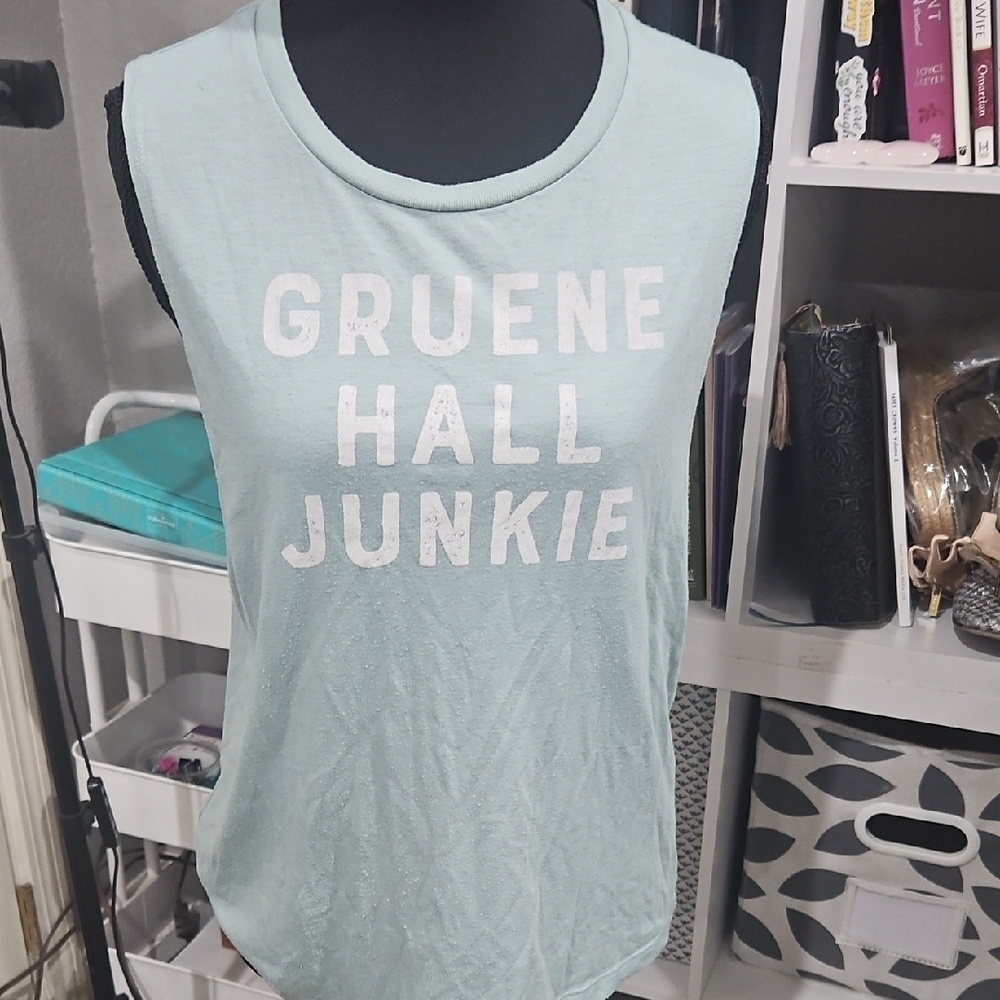 Women's Muscle Tee - Mint Green
